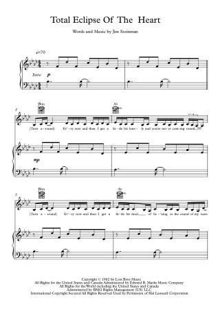 total eclipse of the heart chords piano|Total Eclipse of the Heart piano Chords and Lyrics .